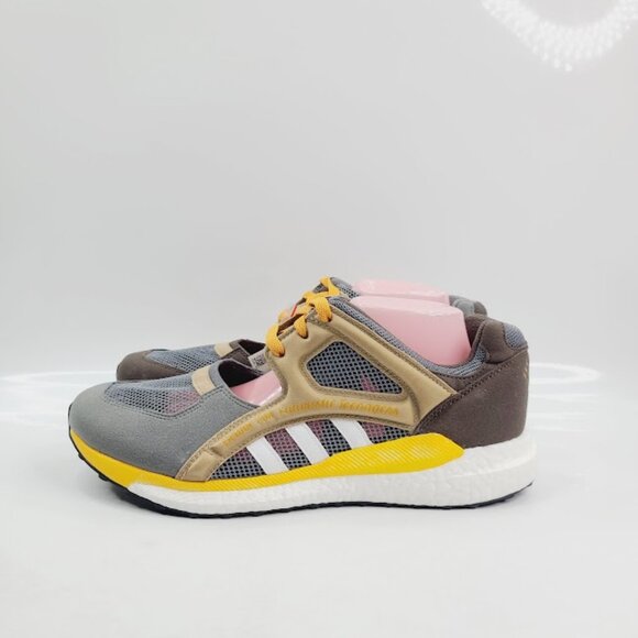 Adidas Men\'s Brown Gray EQT Racing Human Made Athletic Running Shoes Size 11